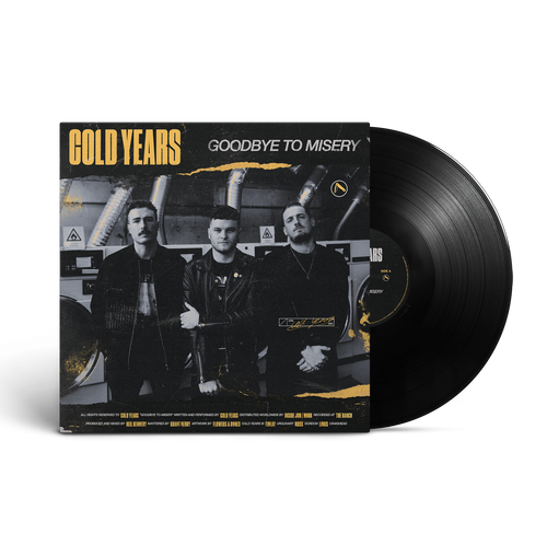 Cold Years Goodbye To Misery Black VInyl Official Cold Years UK Merch