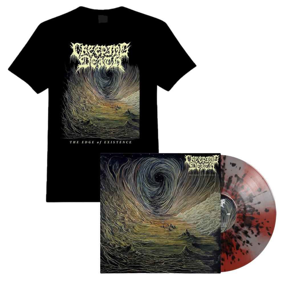 Creeping Death - The Edge Of Existence LP & T-Shirt Bundle