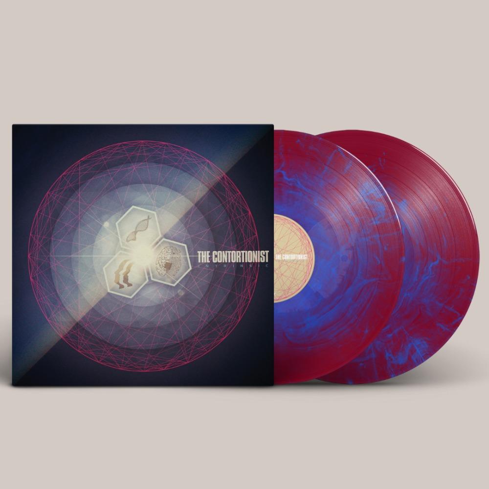 The Contortionist - Intrinsic Cobalt Blue and Apple Red Galaxy Vinyl