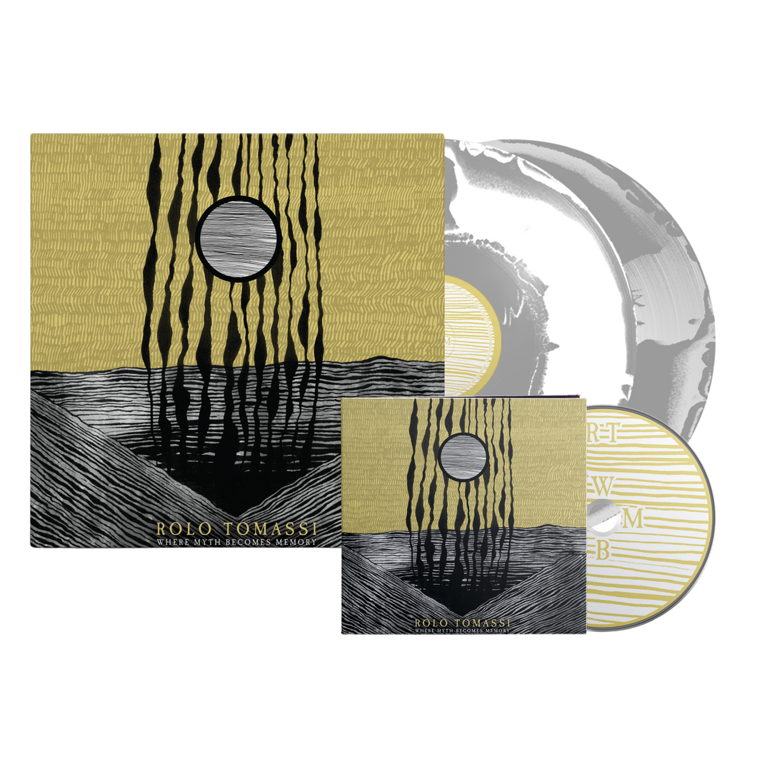 Rolo Tomassi – Where Myth Becomes Memory Double Silver Swirl LP & Digipak CD