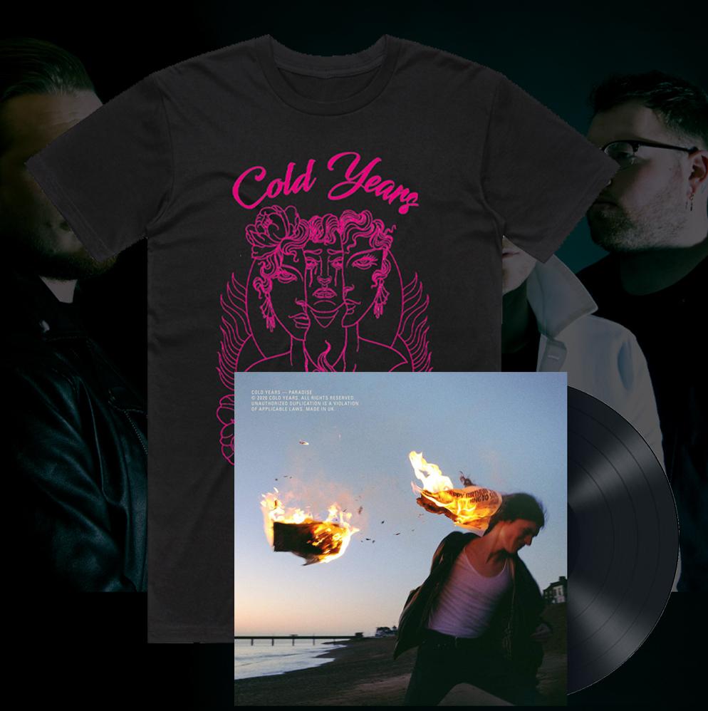 Good As Hell T-Shirt (Black) & Paradise Vinyl Bundle
